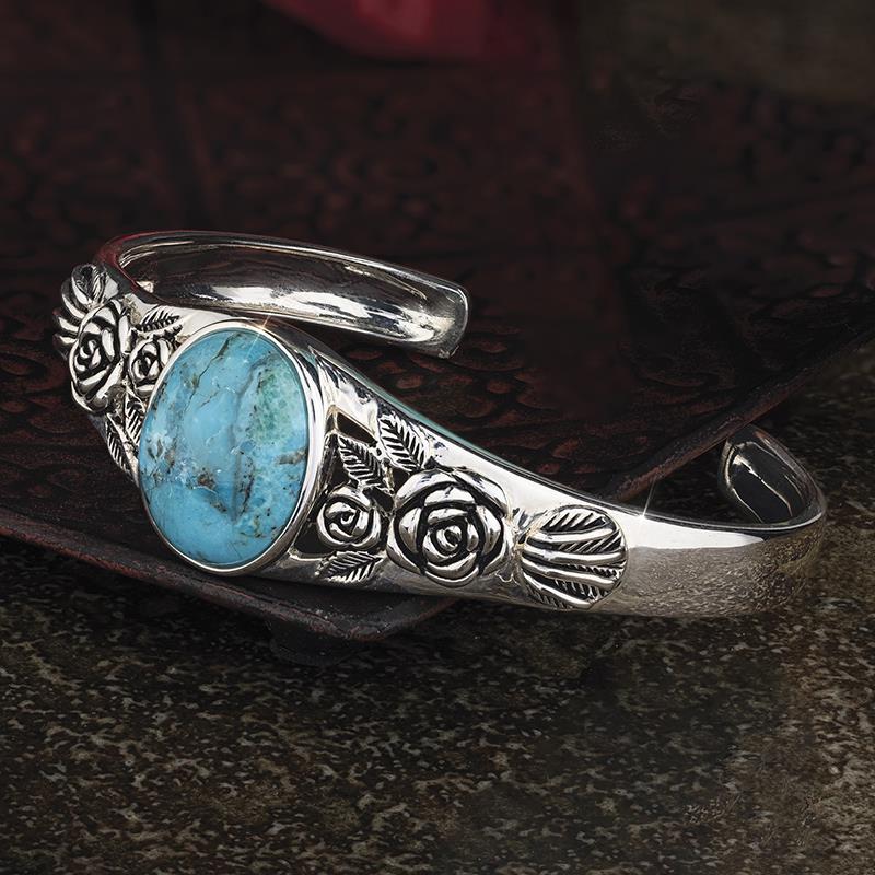 Desert Rain Turquoise Cuff